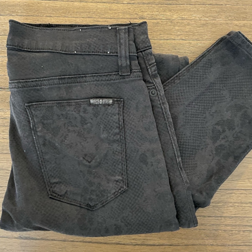 Hudson Nice Super Skinny Jeans Printed